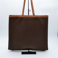 Céline Tote Vintage Grand Format Toile Macadam