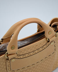 Sac Céline Boogie en Cuir Perforé