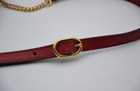 Mini sac à dos Gucci GG Supreme floral Bloom rouge