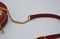 Mini sac à dos Gucci GG Supreme floral Bloom rouge