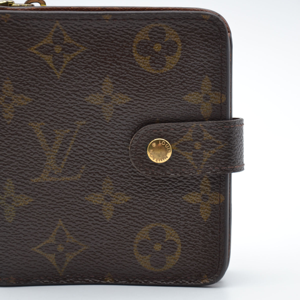 Louis Vuitton Portefeuille Compact Zip Monogramme