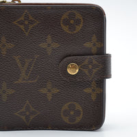 Louis Vuitton Portefeuille Compact Zip Monogramme