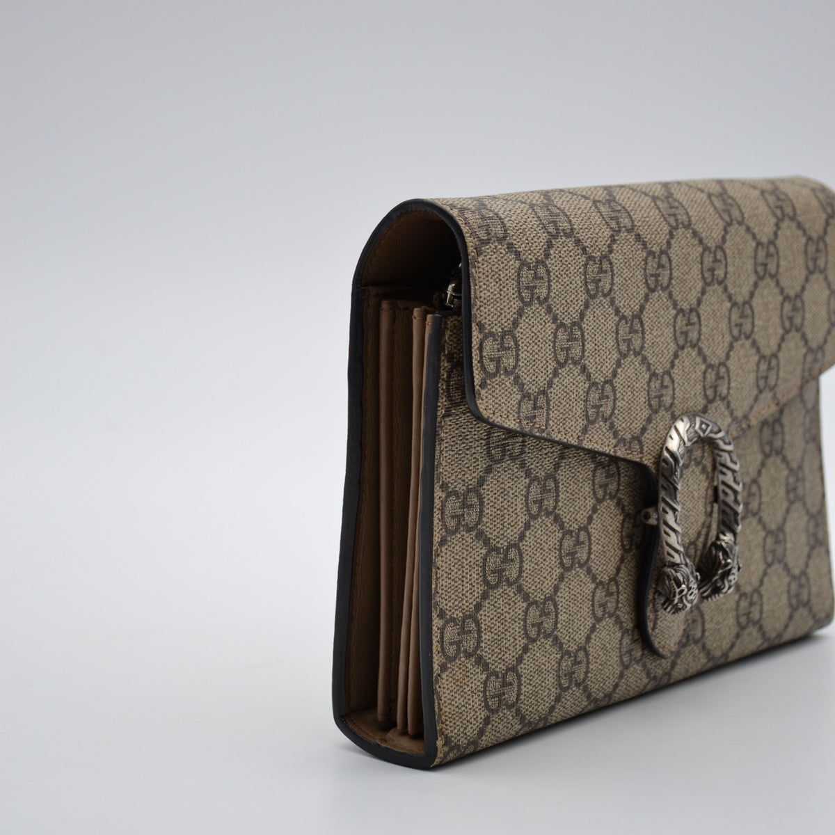 Gucci Dionysus Wallet on Chain GG Supreme
