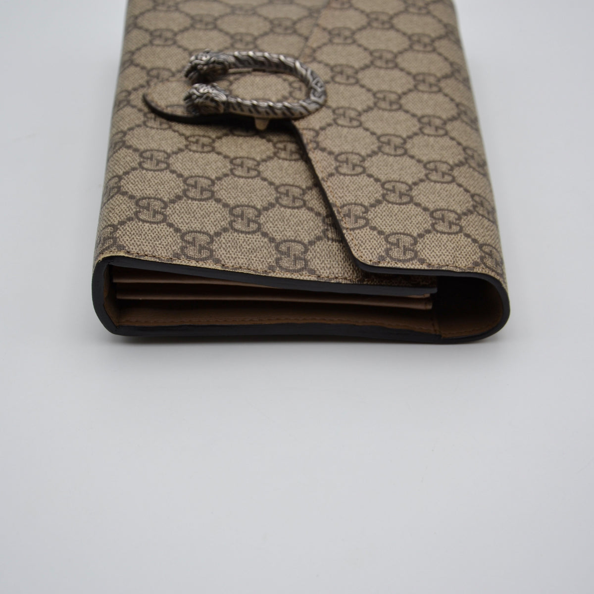 Gucci Dionysus Wallet on Chain GG Supreme