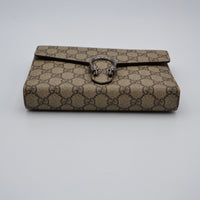Gucci Dionysus Wallet on Chain GG Supreme