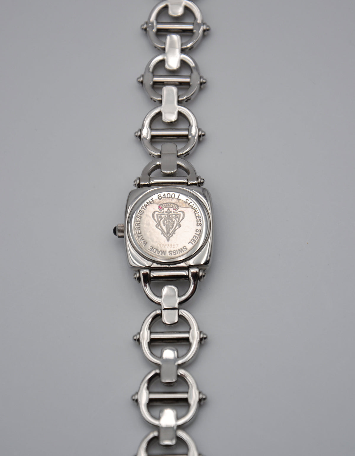 Montre 6400L femme acier Swiss Made