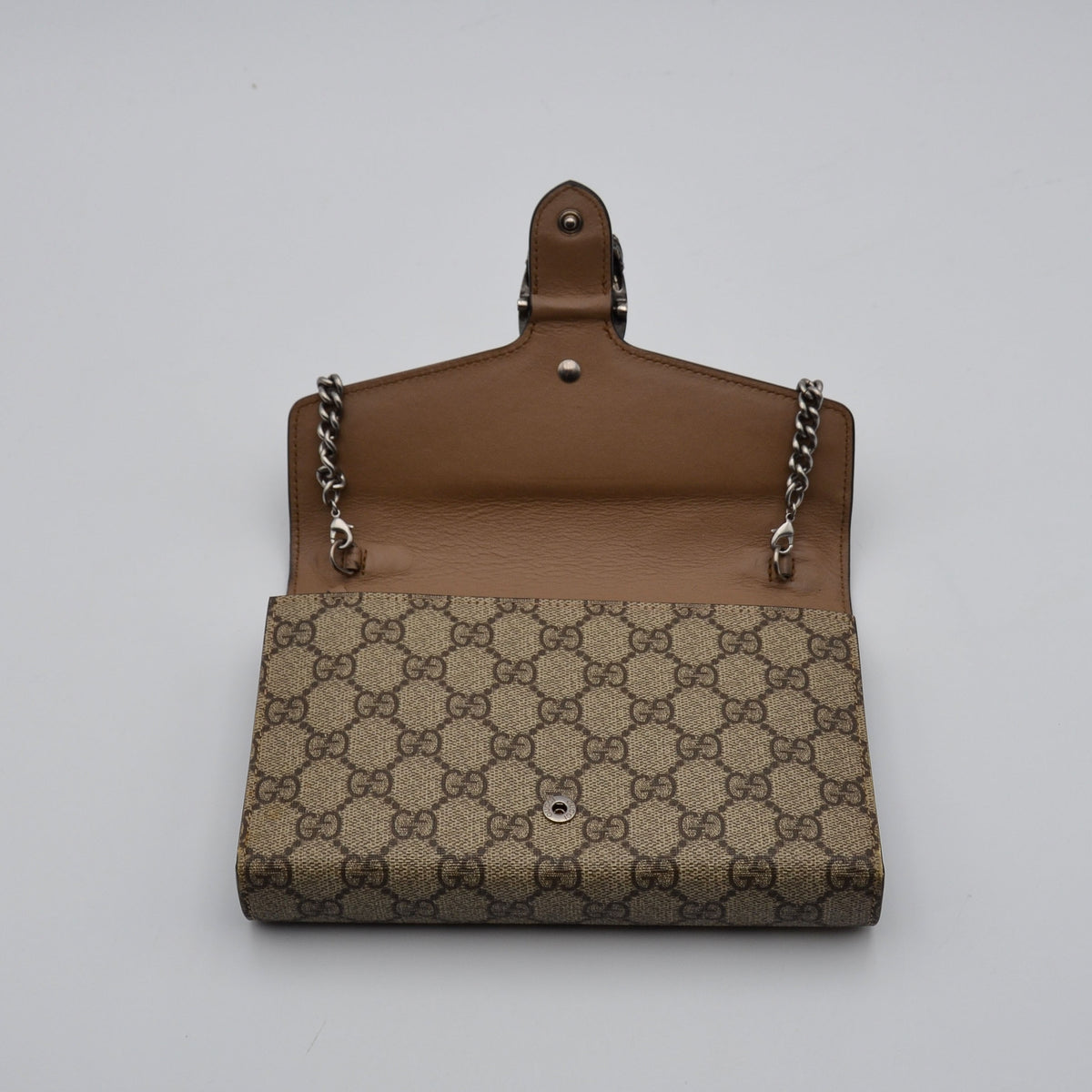 Gucci Dionysus Wallet on Chain GG Supreme