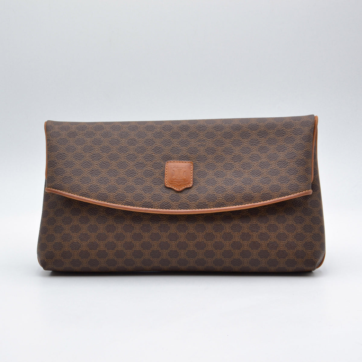 Pochette Céline vintage toile Macadam