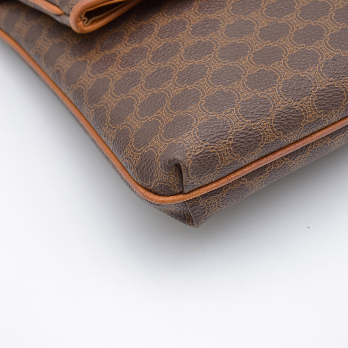 Pochette Céline vintage toile Macadam