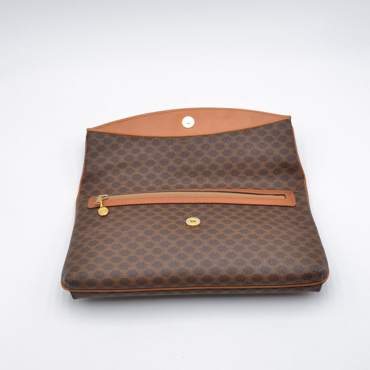Pochette Céline vintage toile Macadam