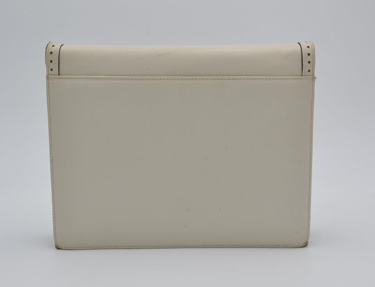 Sac Yves Saint Laurent Vintage  Crossbody Blanc