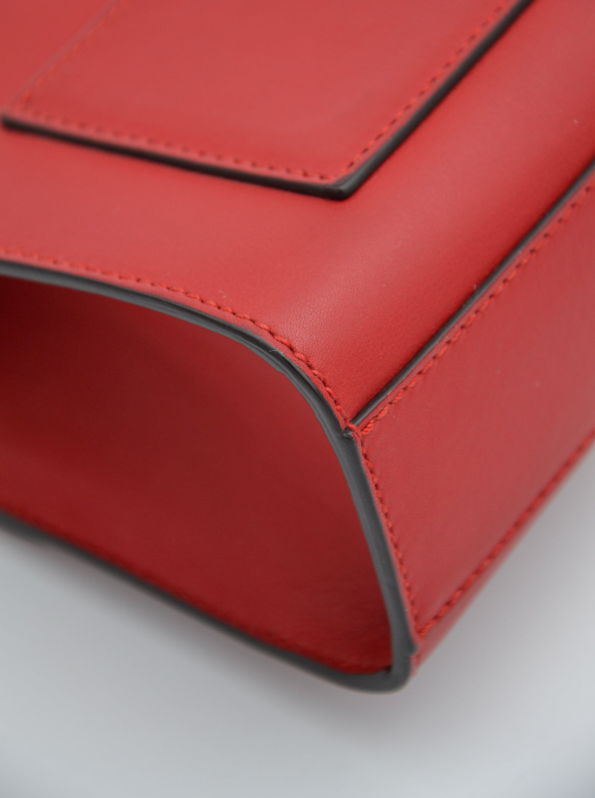 Sac Gucci Padlock Rouge Cuir