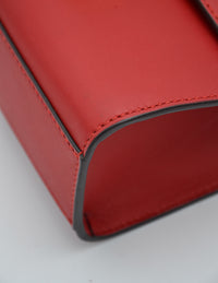 Sac Gucci Padlock Rouge Cuir