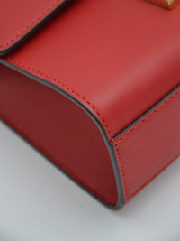 Sac Gucci Padlock Rouge Cuir