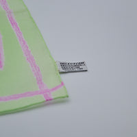Foulard Chanel Coton Vert Pastel