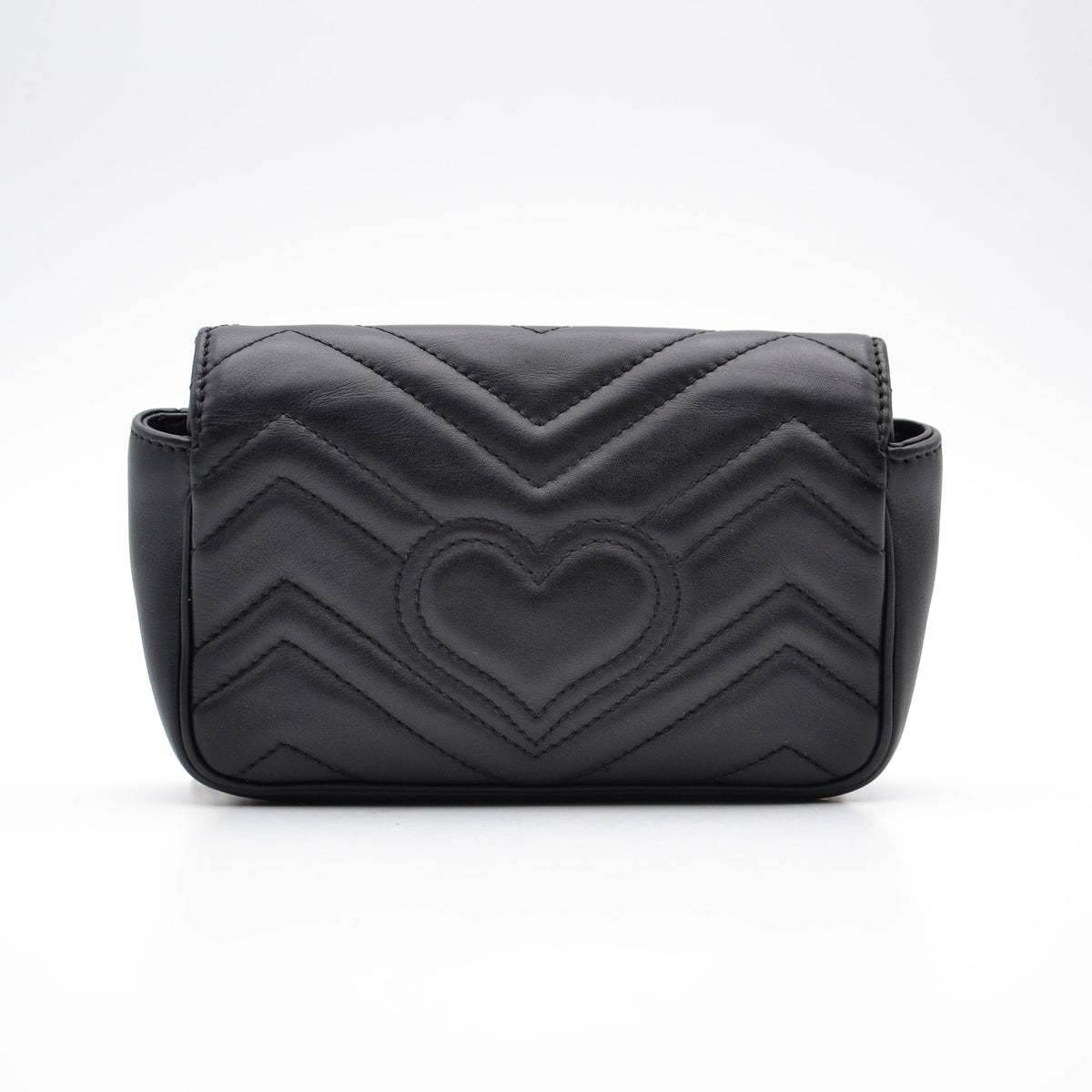 Sac Gucci GG Marmont Super Mini Matelassé Noir