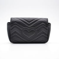 Sac Gucci GG Marmont Super Mini Matelassé Noir