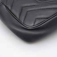 Sac Gucci GG Marmont Super Mini Matelassé Noir