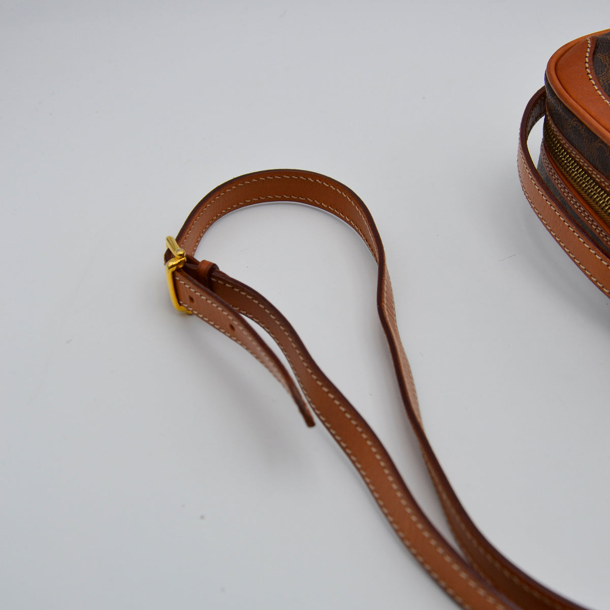 Céline Mini Camera Bag Macadam Vintage 1986