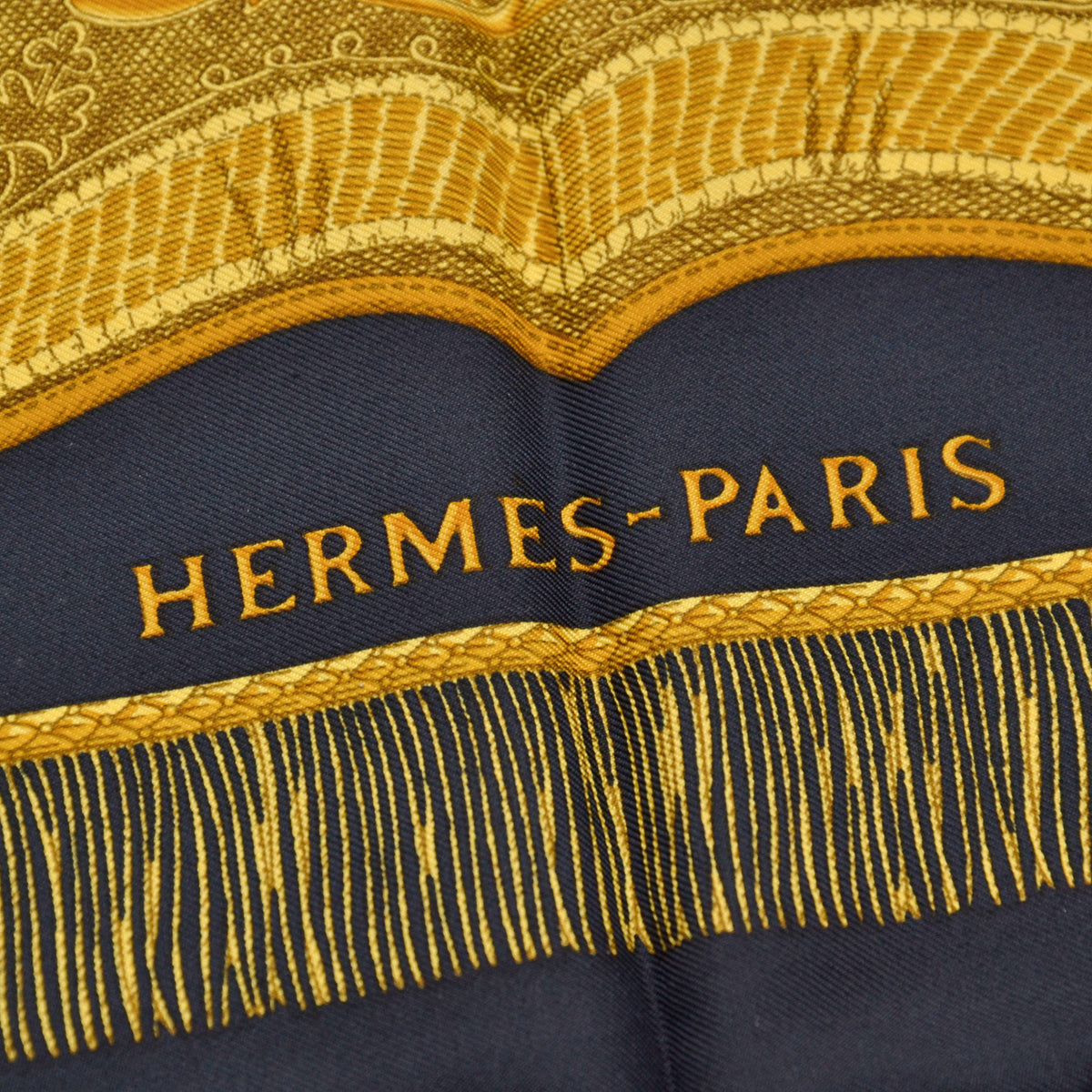 Carré Hermès Poste et Cavalerie vintage