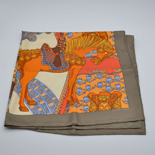Carré Hermès 90 « L'Art des Steppes »