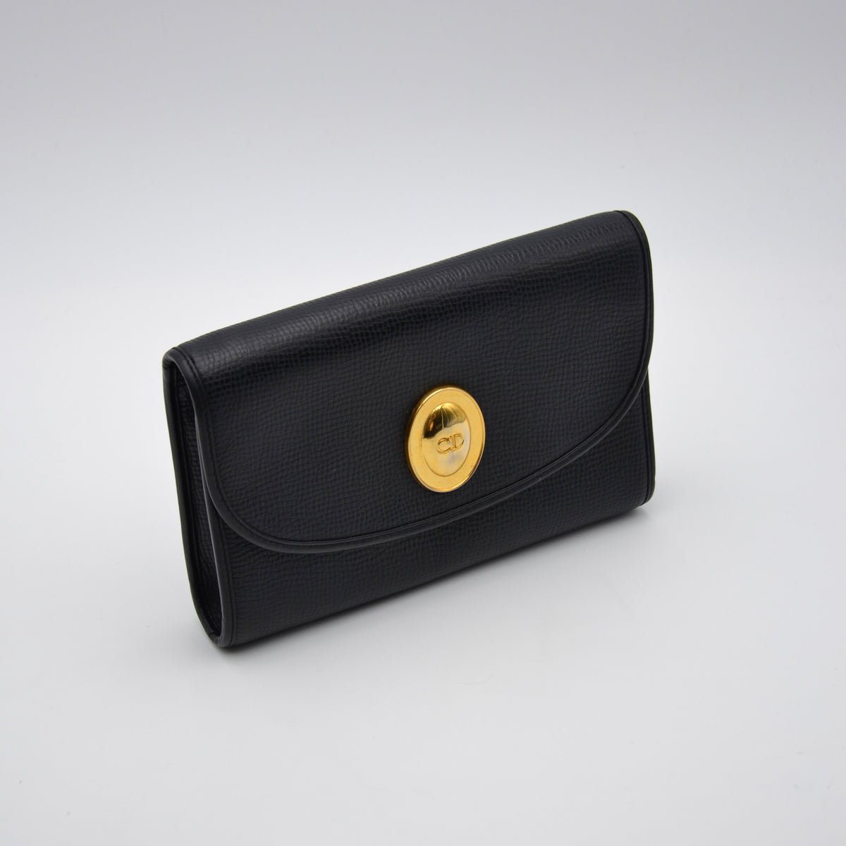 Dior crossbody cuir noir vintage