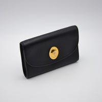 Dior crossbody cuir noir vintage