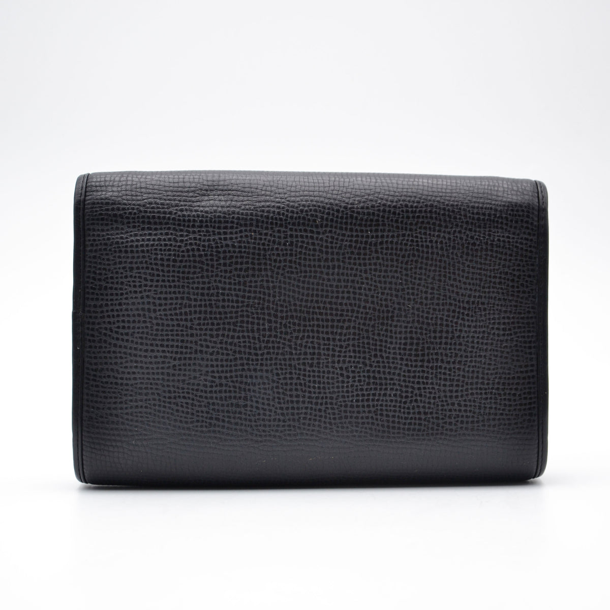 Dior crossbody cuir noir vintage