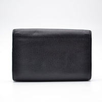 Dior crossbody cuir noir vintage