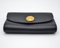 Dior crossbody cuir noir vintage