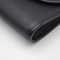 Dior crossbody cuir noir vintage