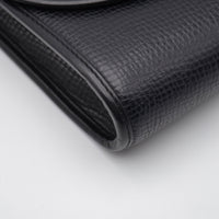 Dior crossbody cuir noir vintage