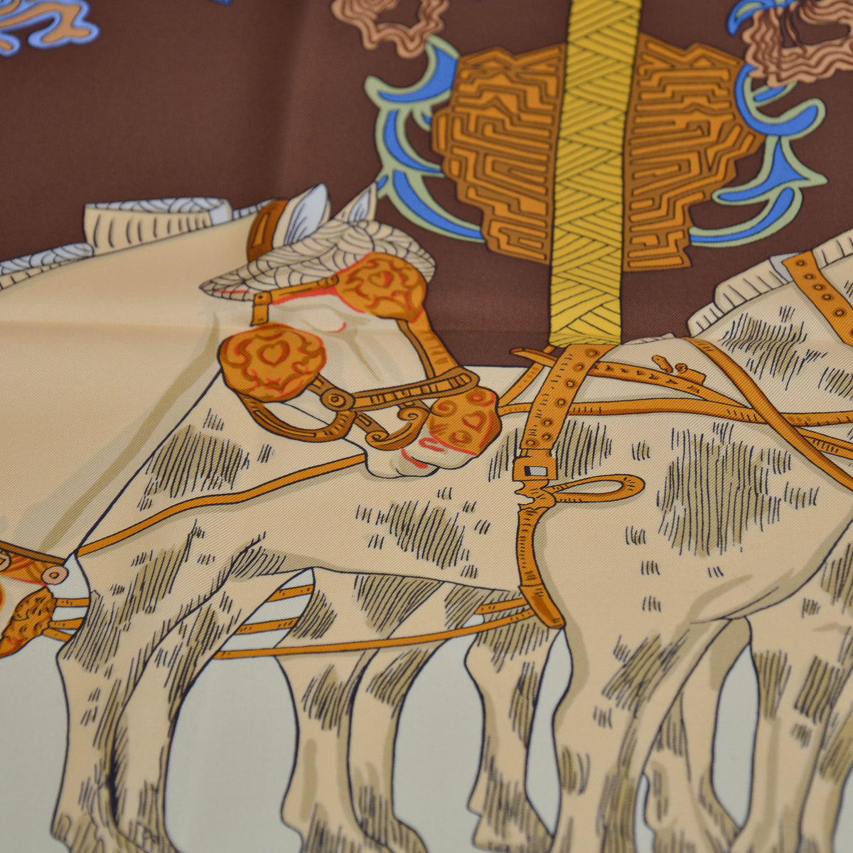 Carré Hermès 90 « L'Art des Steppes »