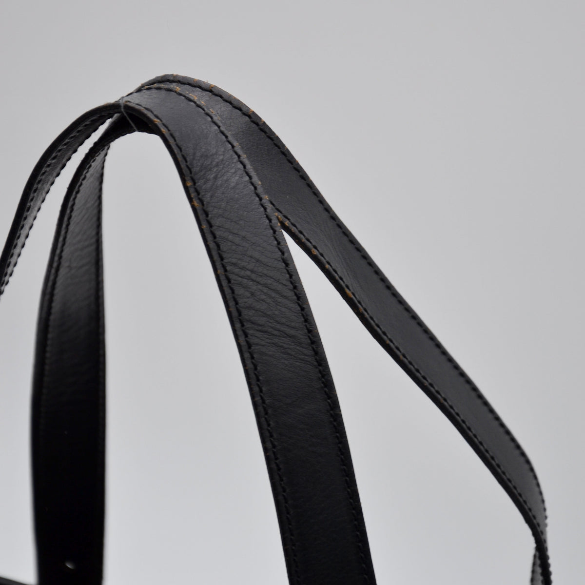 Cabas Céline Macadam Toile Enduite Noire