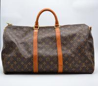 Keepall Bandoulière 50 en toile Monogram – Vintage