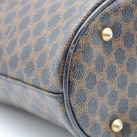Cabas Céline Macadam Toile Enduite Noire