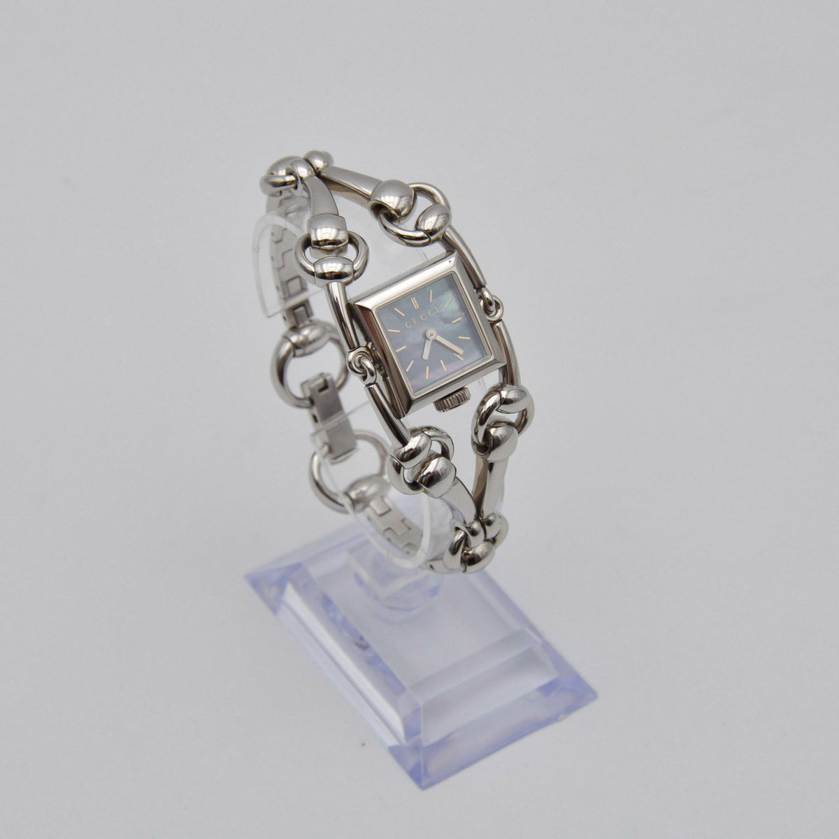 Montre Gucci Signoria 116.5 Cadran Nacre Bleue