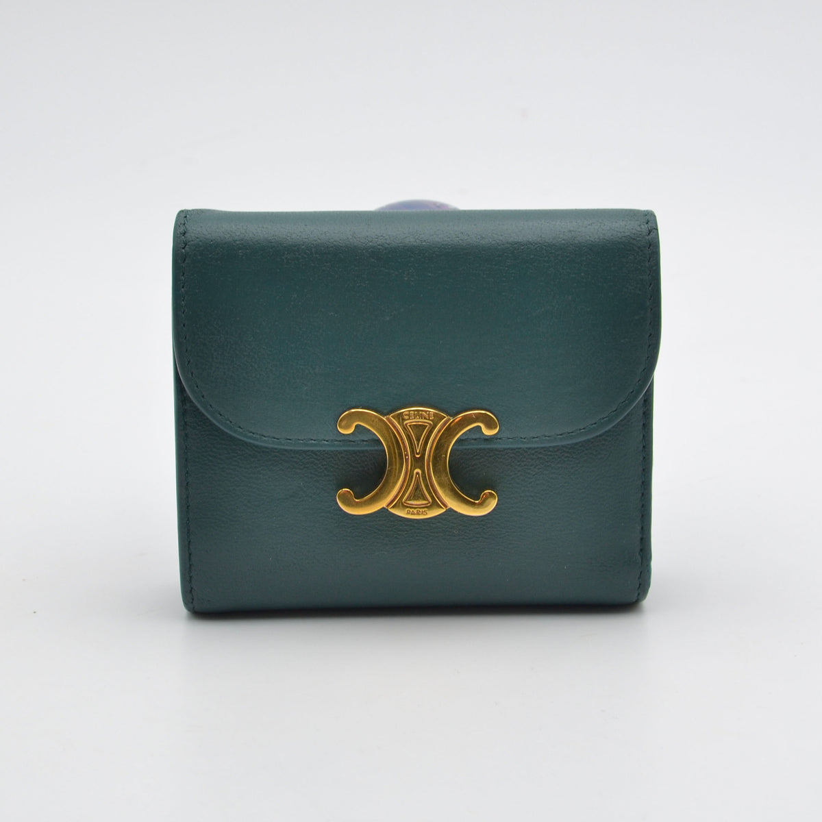 Portefeuille Céline Small Flap Wallet Triomphe