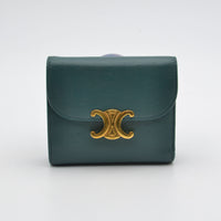 Portefeuille Céline Small Flap Wallet Triomphe
