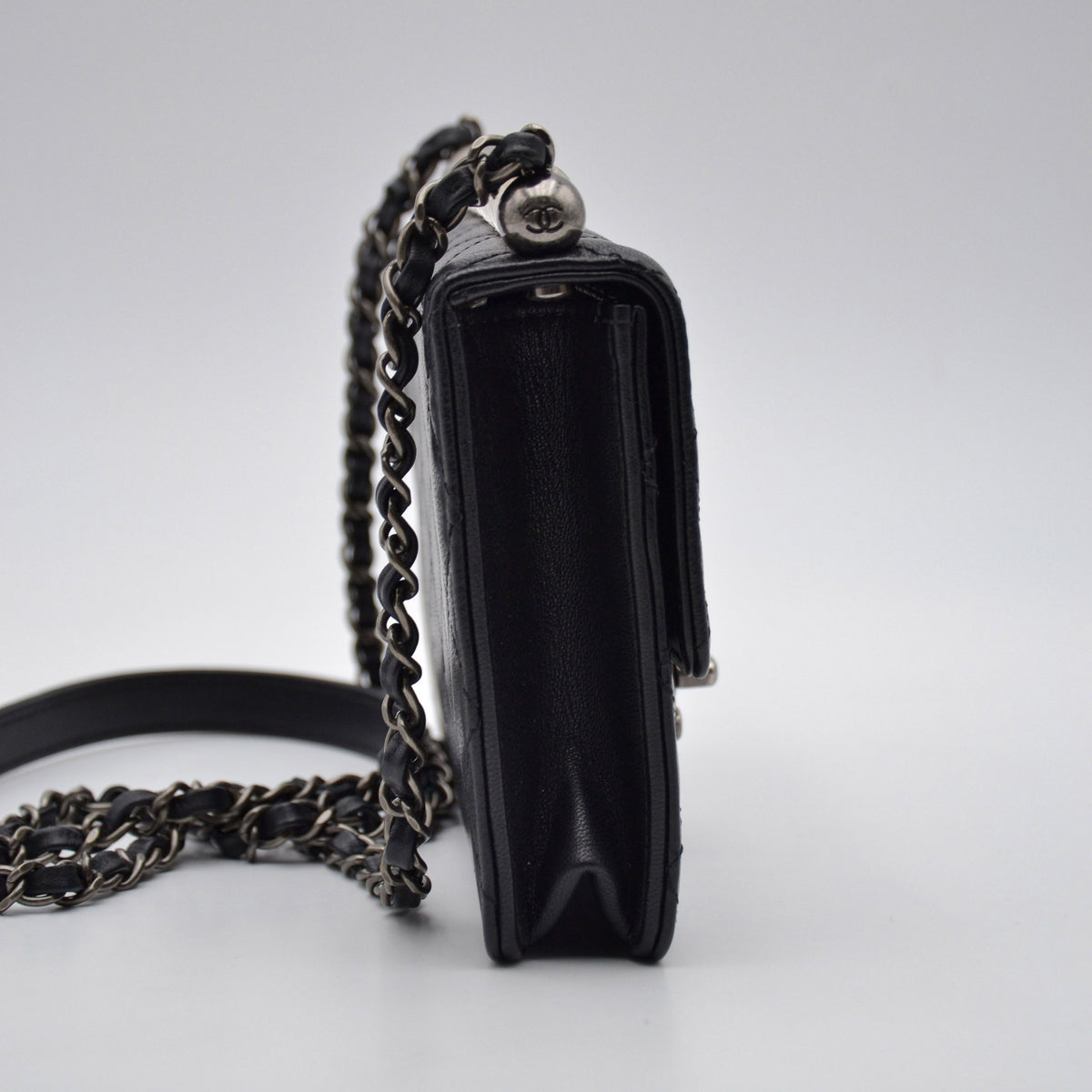 Chanel My Precious Pearls Mini Flap Noir