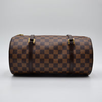 Louis Vuitton Papillon GM toile Damier Ébène
