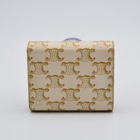 Portefeuille Céline Small Flap Wallet Triomphe