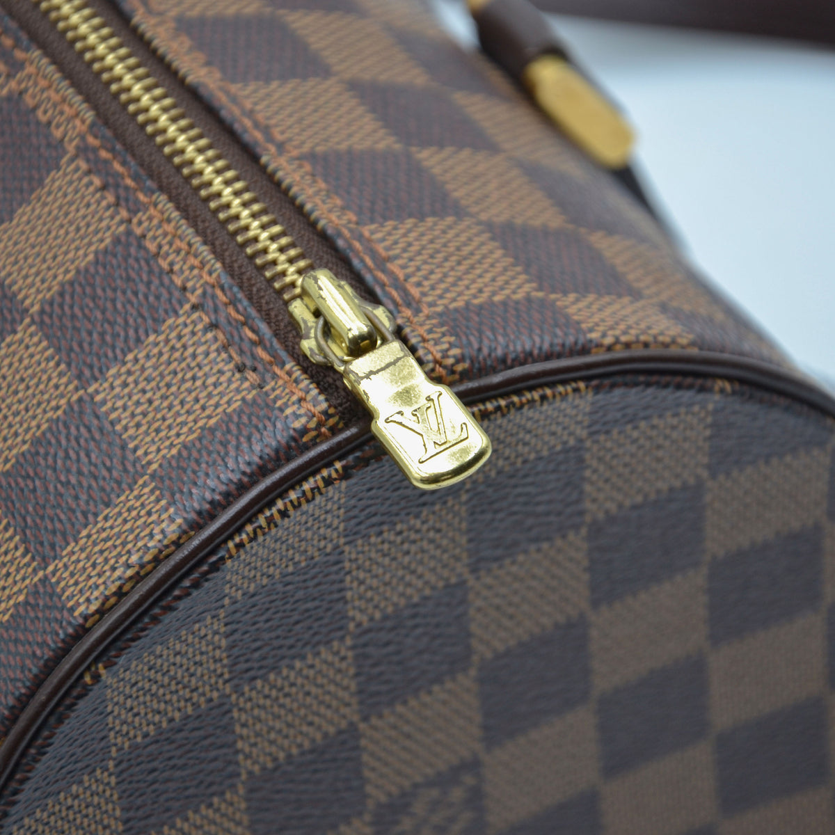 Louis Vuitton Papillon GM toile Damier Ébène