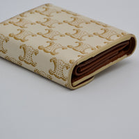 Portefeuille Céline Small Flap Wallet Triomphe