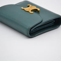Portefeuille Céline Small Flap Wallet Triomphe
