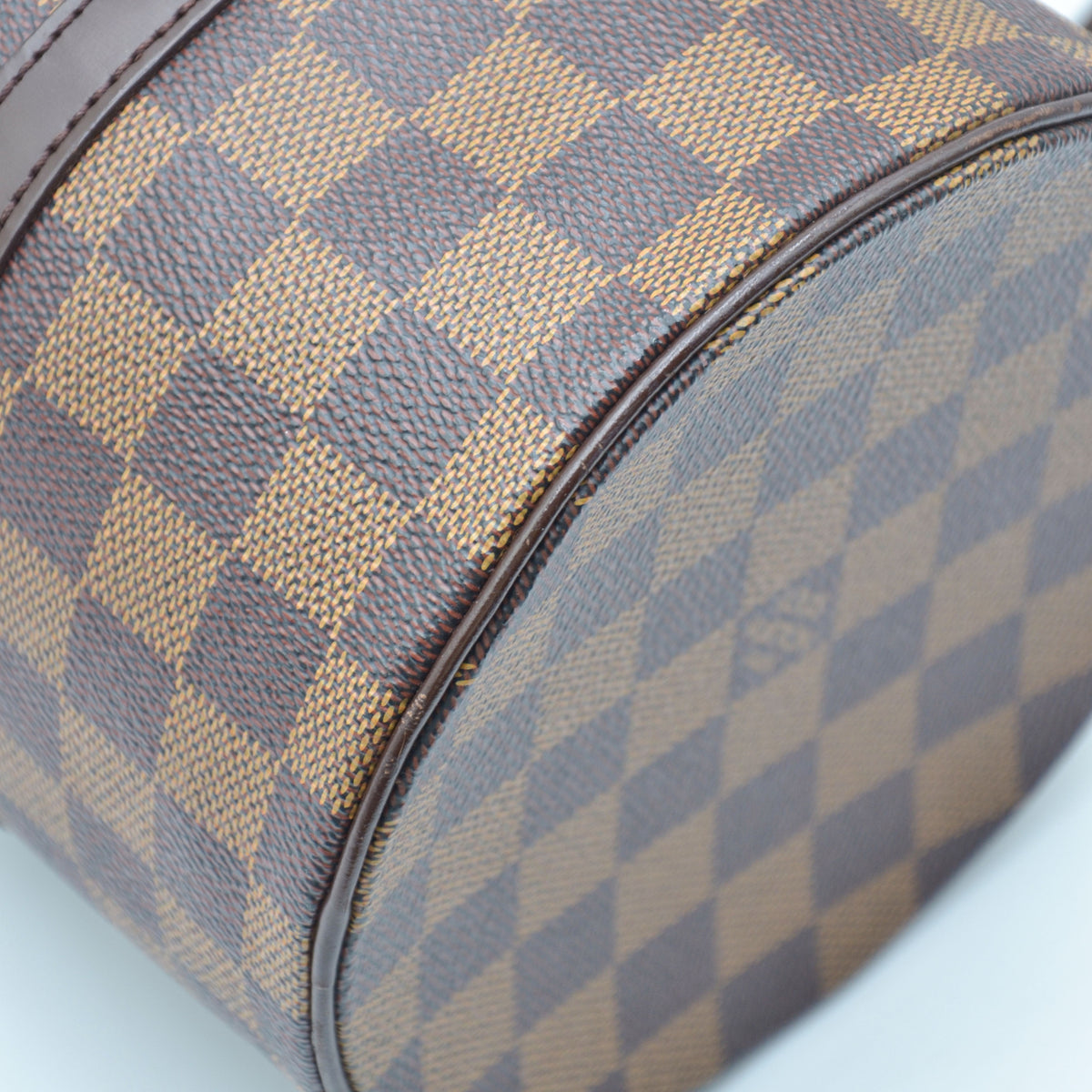 Louis Vuitton Papillon GM toile Damier Ébène