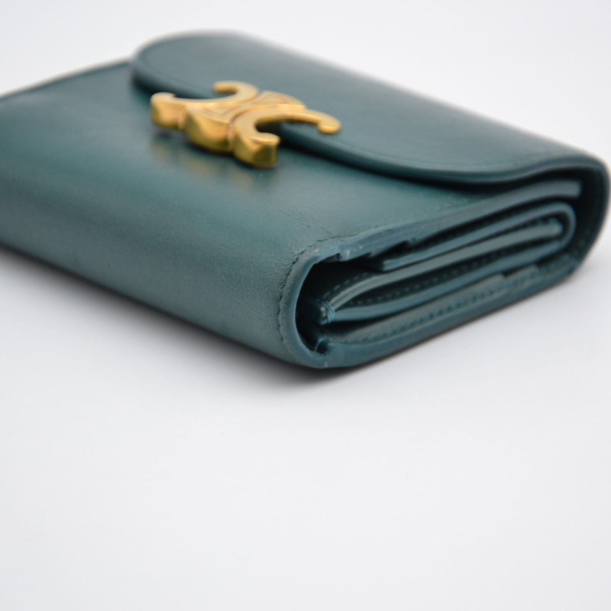 Portefeuille Céline Small Flap Wallet Triomphe