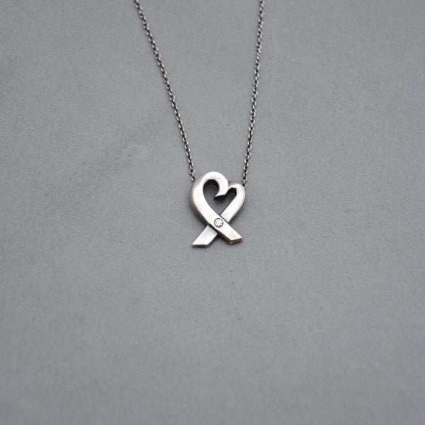 Collier Tiffany & Co. Paloma Picasso Loving Heart Diamant