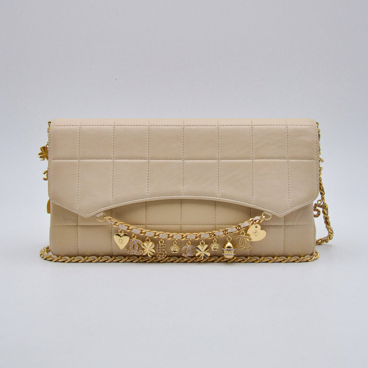Chanel Chocolate Bar Lucky Charms East-West Flap