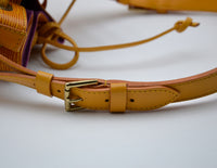 Louis Vuitton Noé PM Cuir Épi Jaune